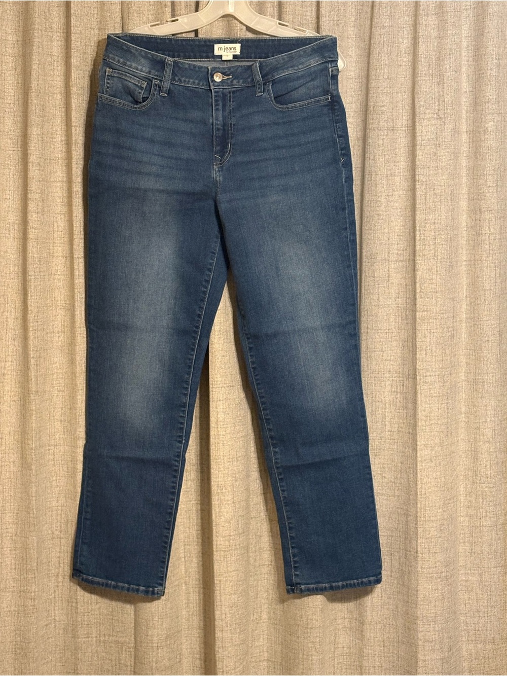 Maurices Medium Blue Ankle Slim Jeans